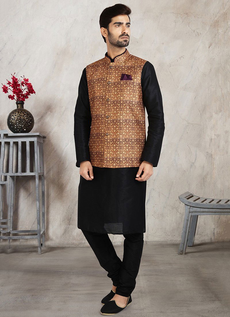 Festive Wear Wholesale Kurta Pajama With Jacket Collection